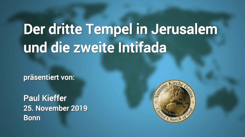 Der dritte Tempel in Jerusalem und die zweite Intifada